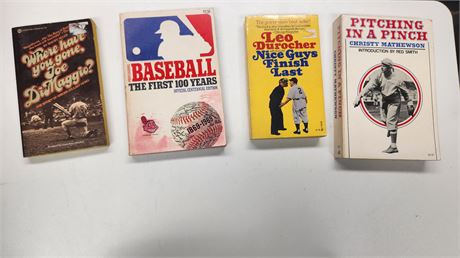 Various Baseball Books