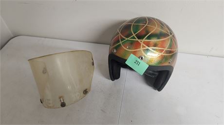 Motorcycle Helmet With Face Shield
