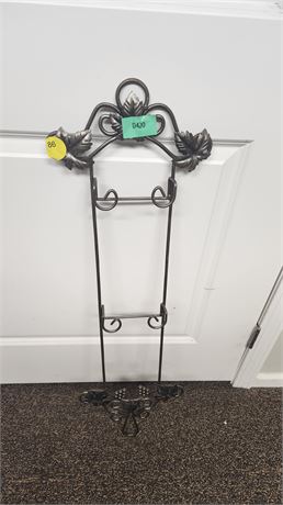 Metal display rack