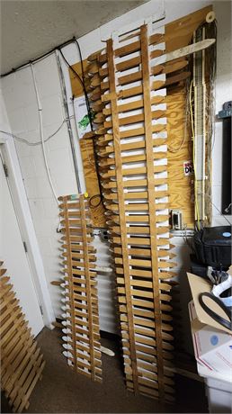 Outdoor Wood Decorative Fencing. Various Lengths