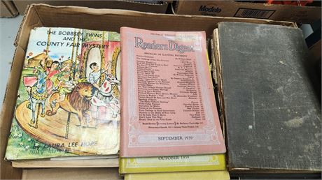 Vintage Readers Digest & Books