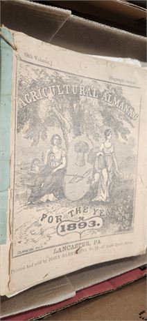 Vintage Farmer's Almanac's