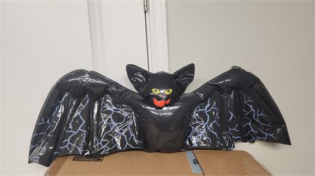 Blow Up Black Halloween Bat