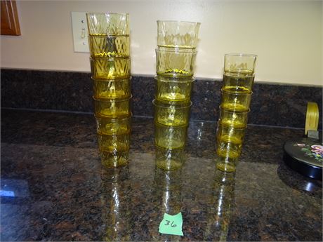 Nesting Juice Glasses, Depression.