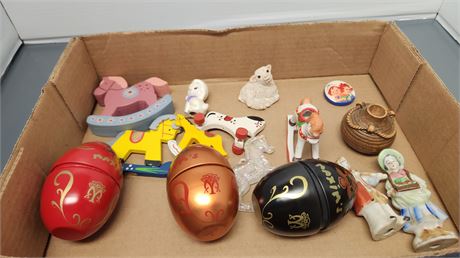 Lot Of Christmas Ornaments