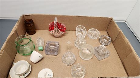 Lot Of Small Collectible Glassware
