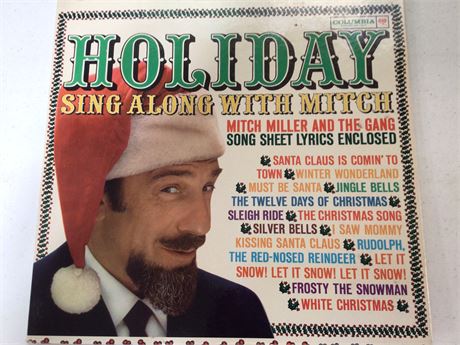 Christmas Vinyl Albums with Mitch Miller