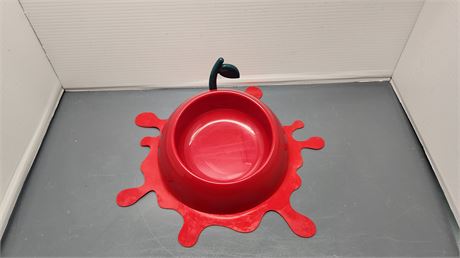 Vetreska Pet Dish & rubber Mat