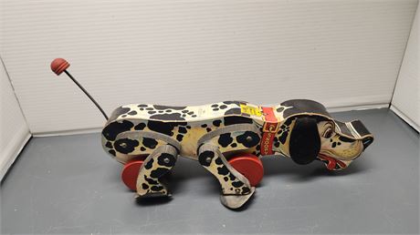 Vintage Fisher Price Snoopy Dog Pull Toy
