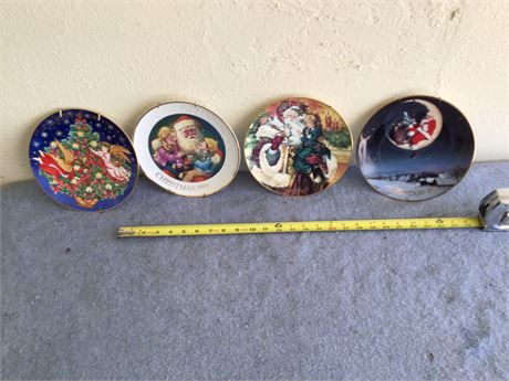 4 Avon Collectable Plates