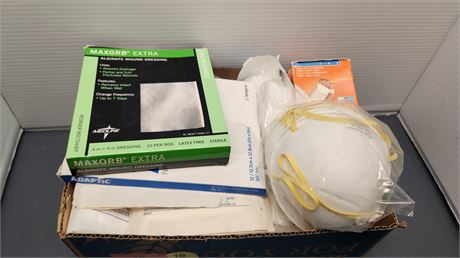 Lot Of Various First Aid Items