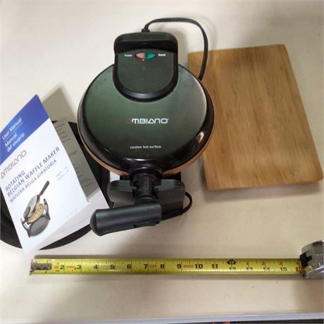 Rotating Belgian Waffle Maker