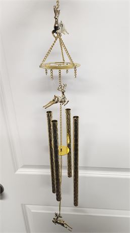 Plastic Reindeer Wind Chimes & Ornaments & Selfie Stick & Misc.