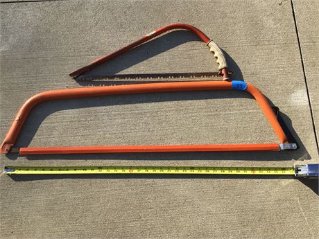2  Bow Saws