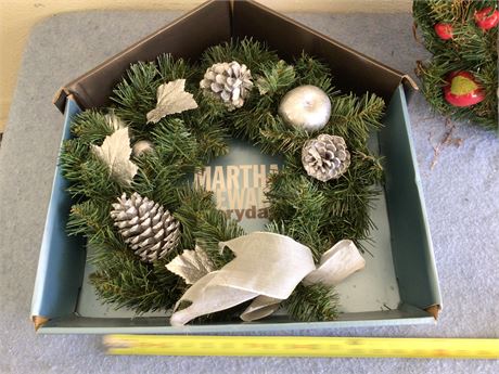 Martha Stewart Christmas Wreath in Box