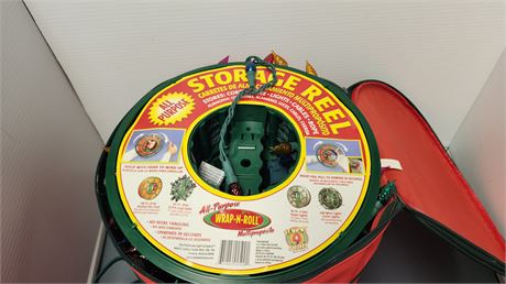 Christmas Lights Storage Reels & Christmas Lights