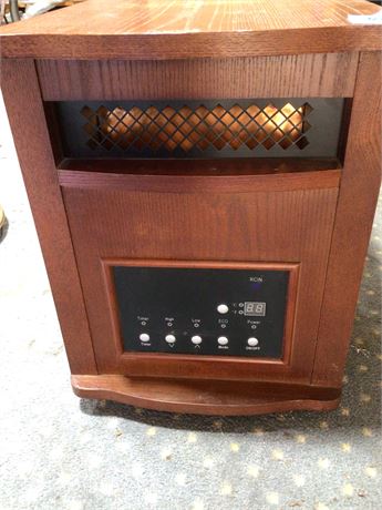 Portable Heater on Wheels w/remote (works)