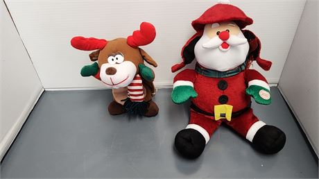 Lot Of Christmas Plush Toys