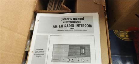 Rittenhouse AM FM Radio Intercom
