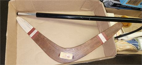 Aboriginal Boomerang & Misc. Item