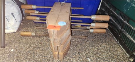 4 Wood Clamps