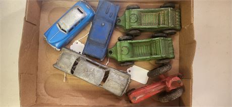 Vintage Lot Of Toy Cars