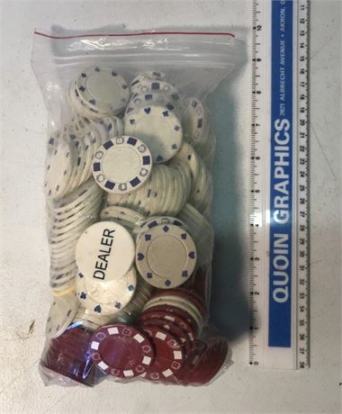 Bag of Poker Chips