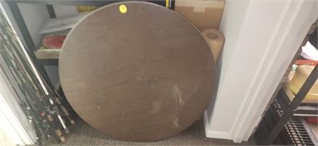 Round Table With Folding Legs
