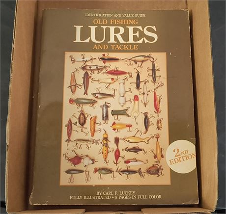 Identification & Value Guide Old Fishing Lures & Tackle Book. 2nd Edition