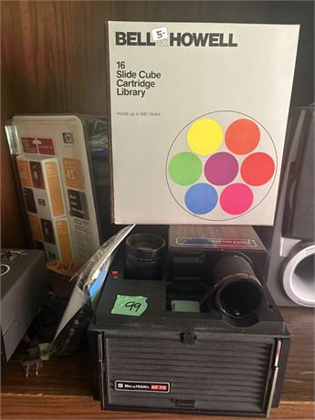 Vintage Bell & Howell Slide Cube