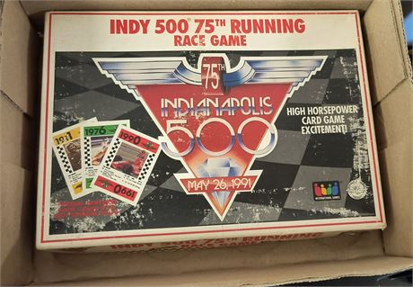 Indy 500 75th Running Race Game