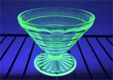 Uranium Glass Cup