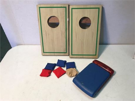 On the Go Games (Battleship & Cornhole)