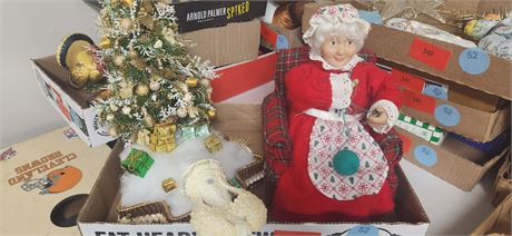 Lot Of Christmas Decorations