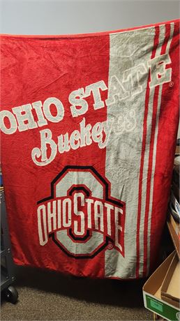 Ohio State Buckeyes Throw Blanket