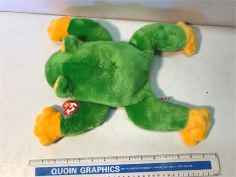 1998 Ty Beanie 15" Frog