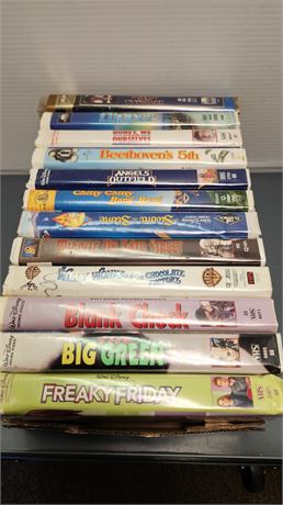 Lot Of VHS Tapes