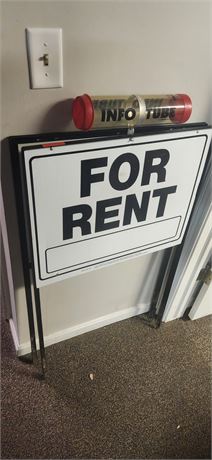 Metal Yard  Sign Holders