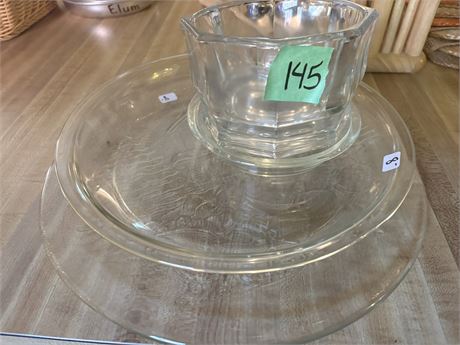 Glass Serving Dishes, Bowl
