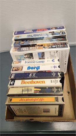 Lot Of VHS Tapes