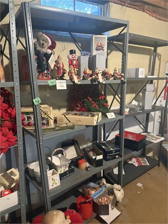 Metal Shelving (Contents not included)