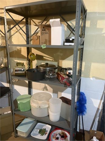 Shelf Lot, Metal (Shelving Not Included)