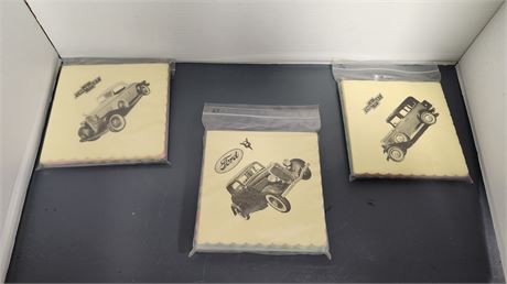 Collectible Ford & Chevy Napkins