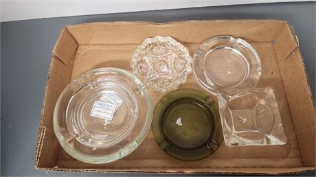 Glass Ashtrays