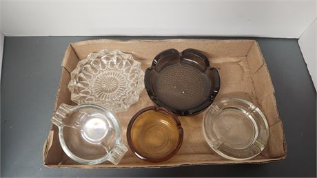 Glass Ashtrays