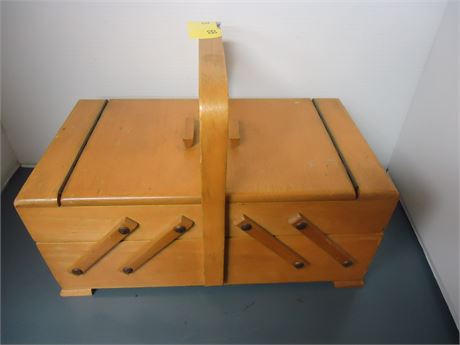 Sewing Basket & Misc. Items
