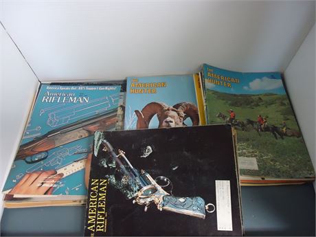 American Rifleman & American Gunman Magazines