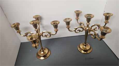 2 Matching Candelabras