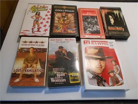 Lot Of VHS Tapes