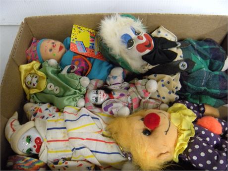 Lot Of Various Clowns